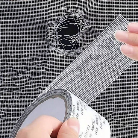 Strong Self Adhesive Window Net Screen Repair Patch Tape For Covering Up Holes Tears Anti Insect Mosquito Mesh