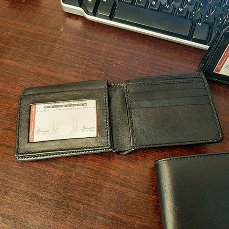 11.11 Sale Pure Sheep Leather Wallets for Men with 12 Pockets