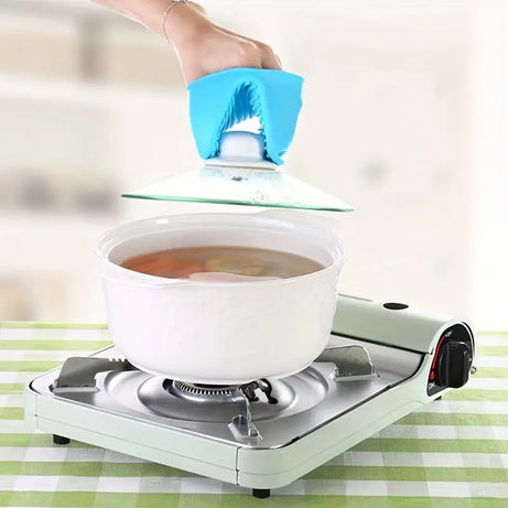 Heat Resistant Silicone Hot Pot Holder Pair