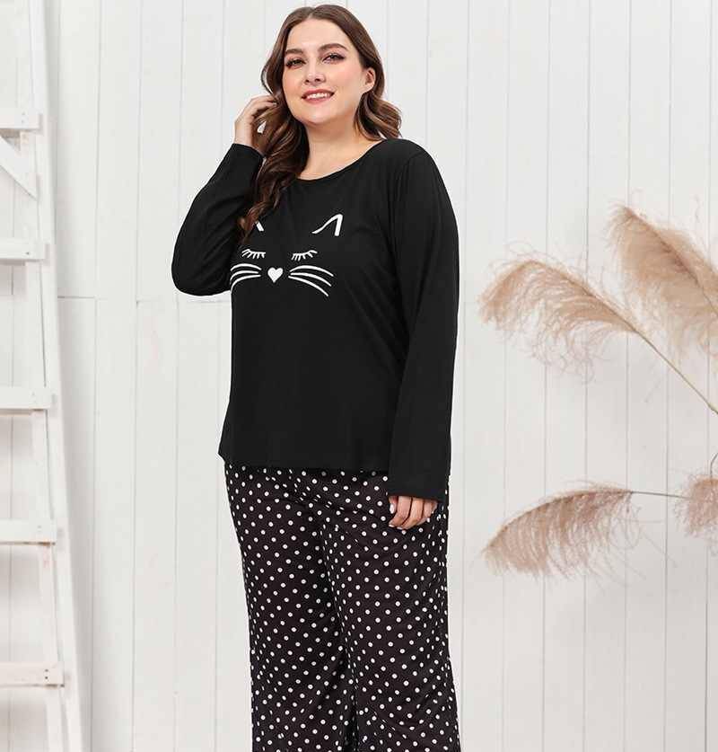 Black Meow Nightwear