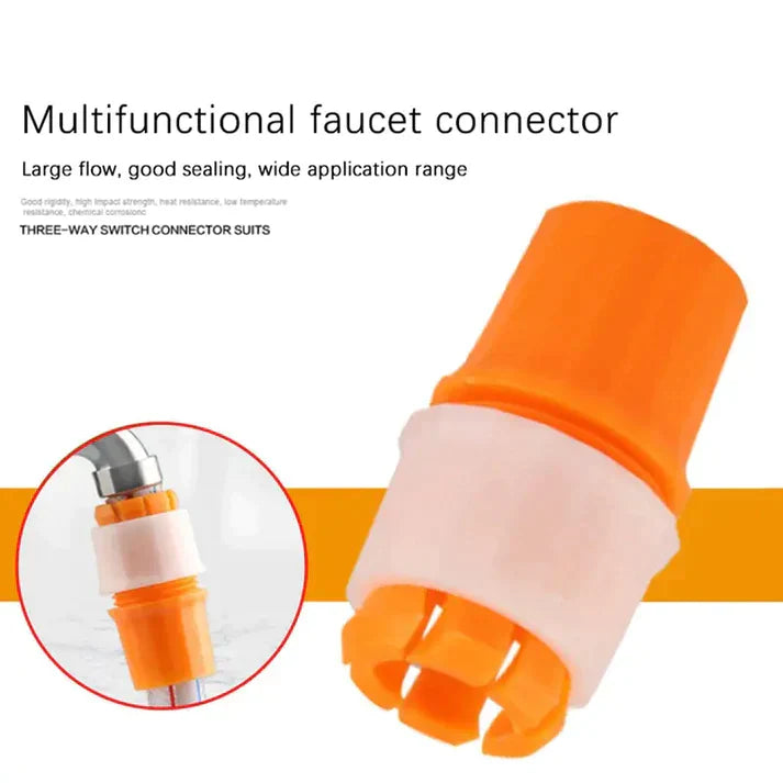 Adjustable Quick Faucet Connector For All Pipes (1 Pcs)