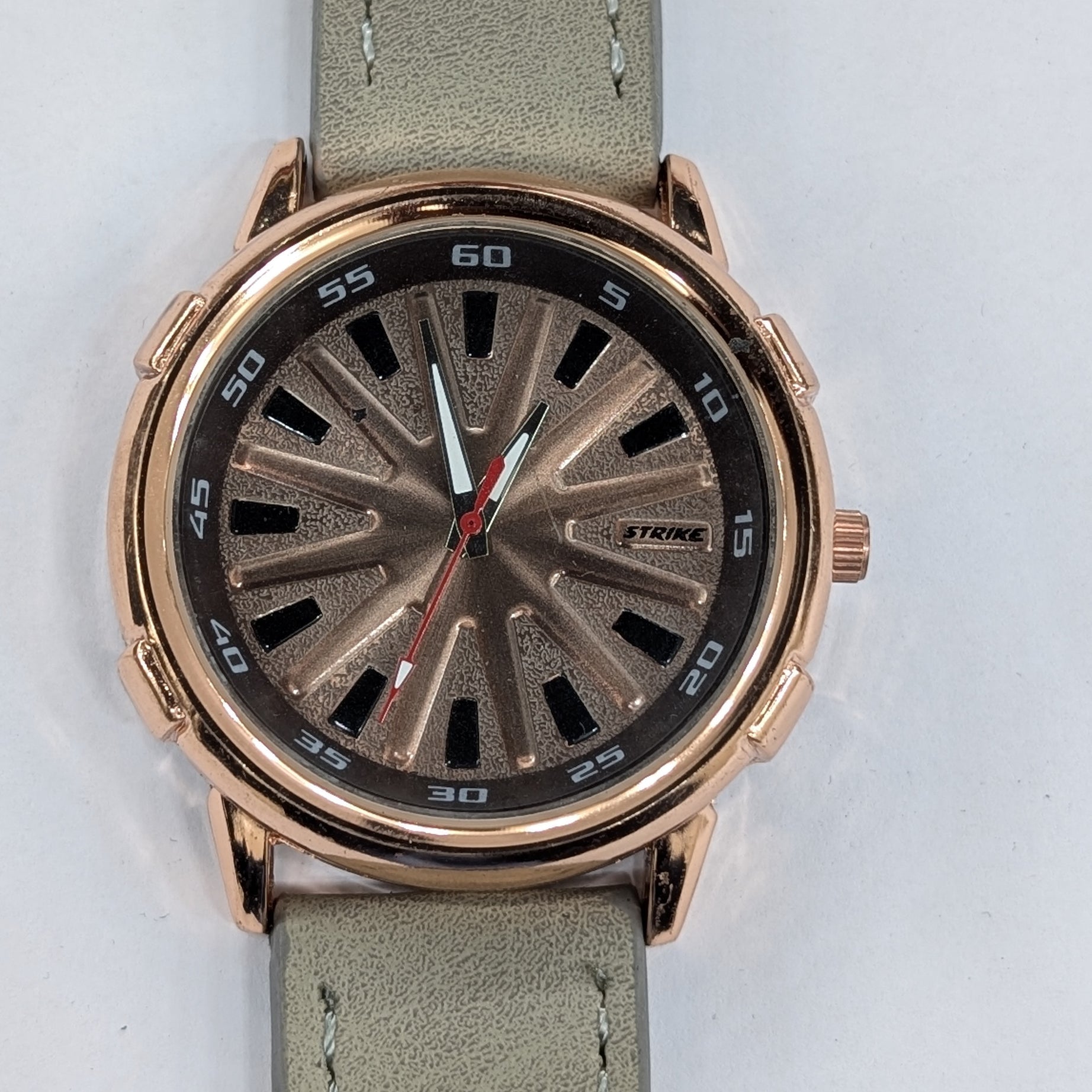 GearLine Dual Strap Gray & Brown Men Watch