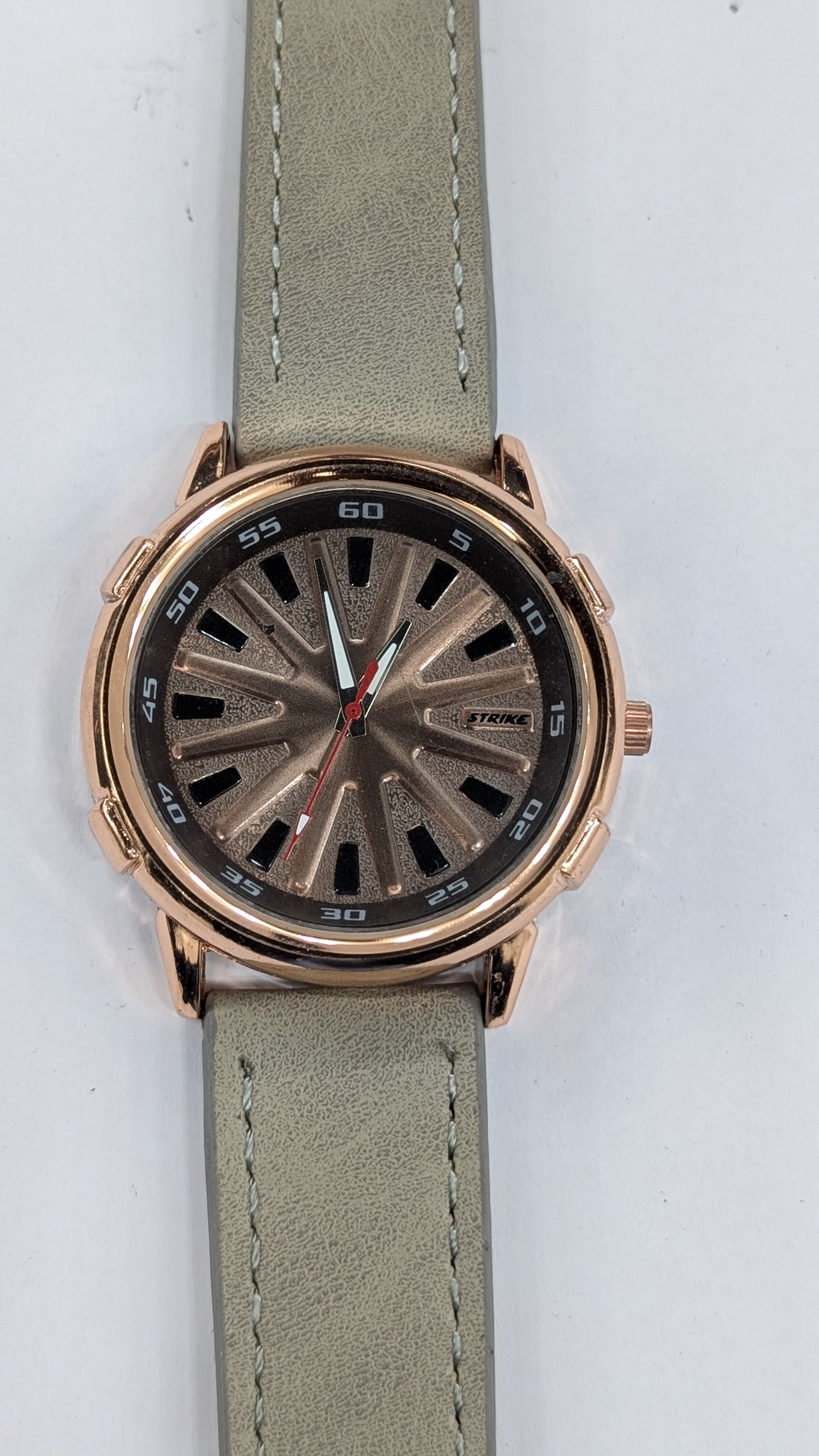 GearLine Dual Strap Gray & Brown Men Watch