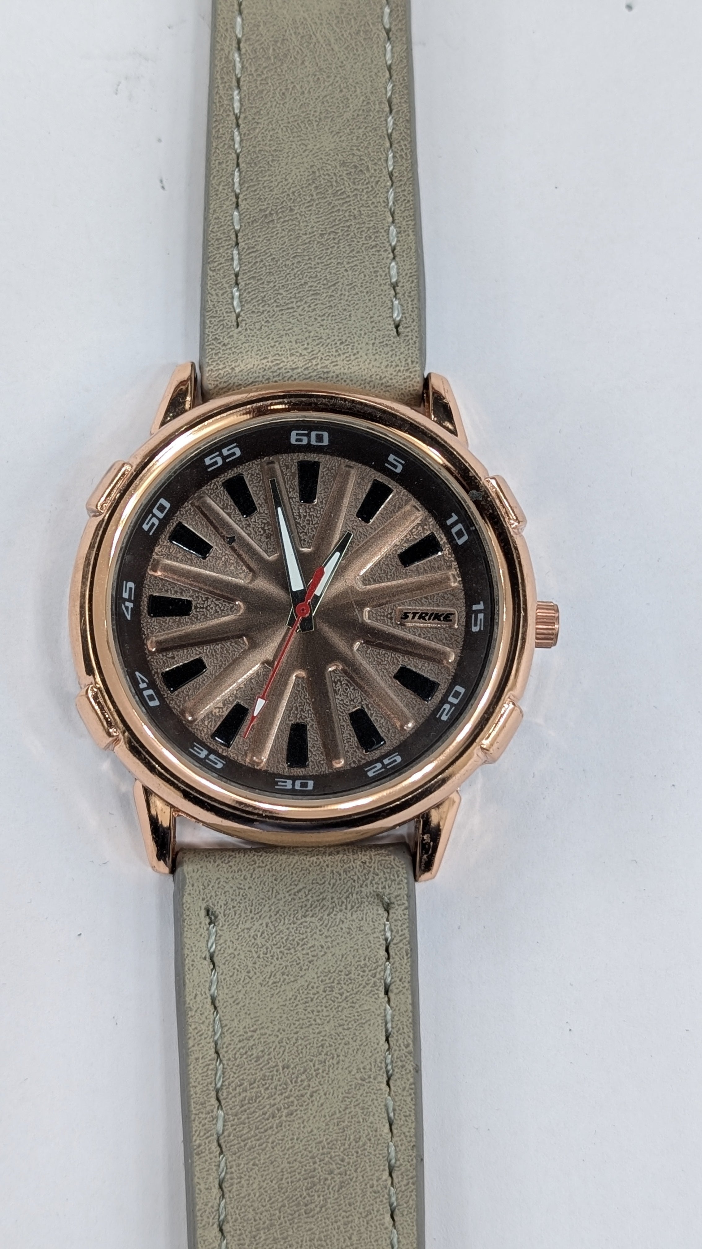 GearLine Dual Strap Gray & Brown Men Watch