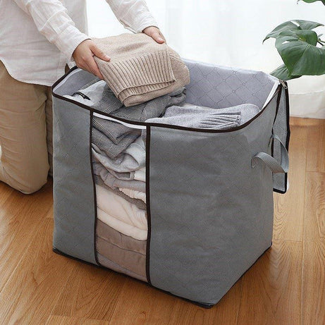 Bamboo Ziplock Bag Organizer