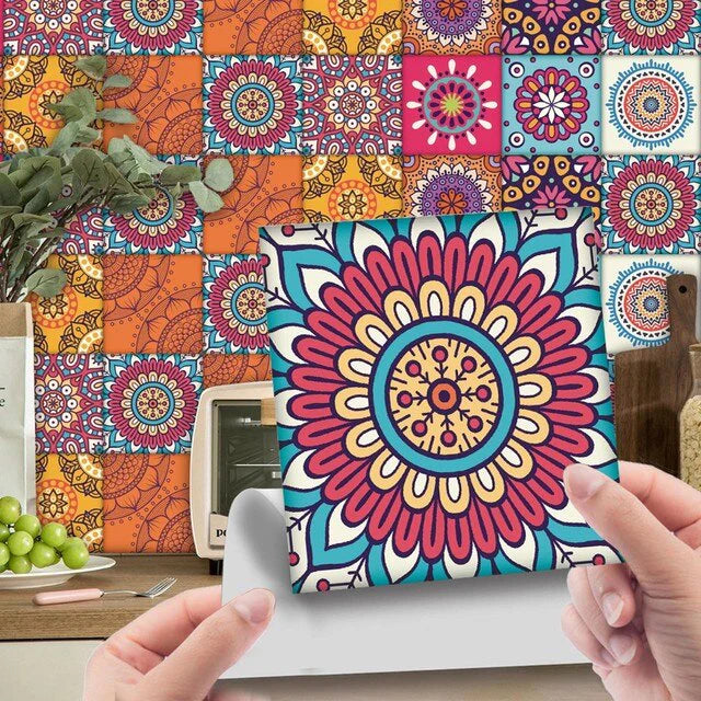 12Pcs Tiles Stickers