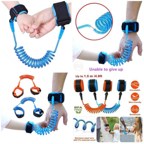 Child Safety Anti Lost Hand Belt Harness Strap Wrist Link Traction Rope for New Year Gift for Kids