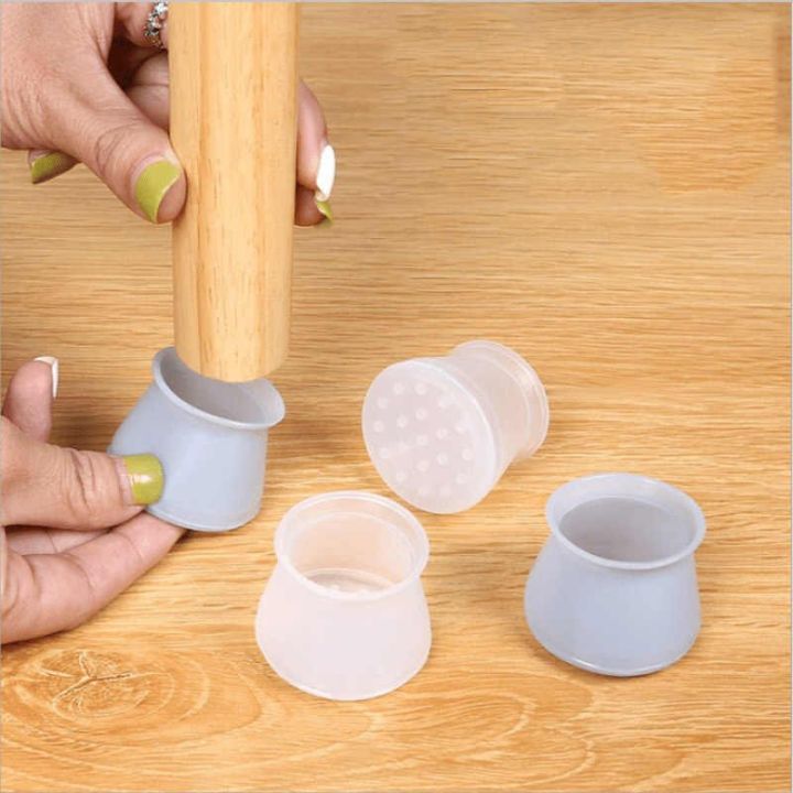Silicone Furniture Leg Protector 4Pcs