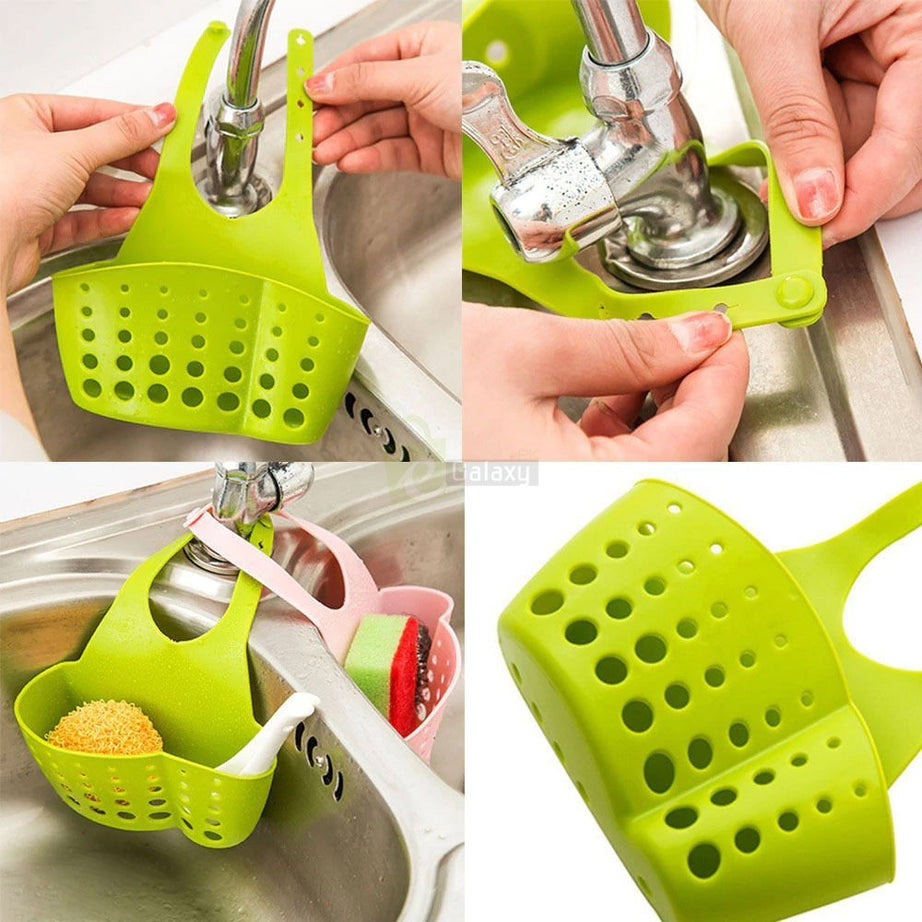 Silicone Kitchen Sink Hanging Basket