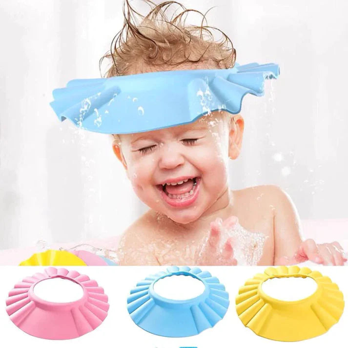 Children’s Baby Bath Shower Cap – Shampoo Shield Hat