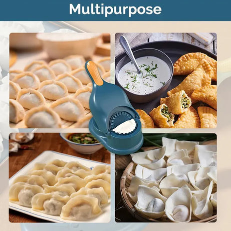 Multifunctional 2 in 1 Dumpling Samosa Maker Press Kitchen Tool For Making Samosa and Kachori