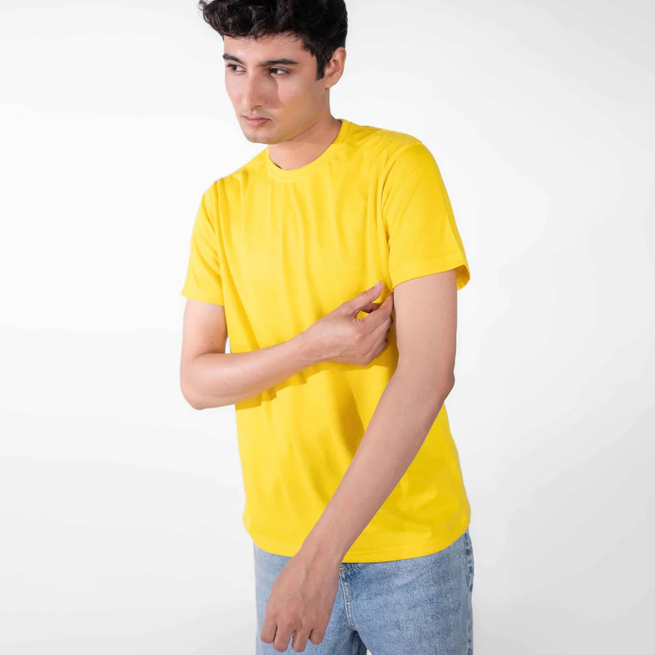 Yellow Basic T-Shirt