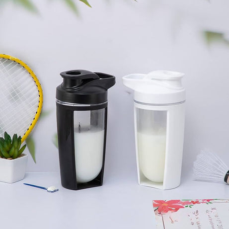 Premium Quality 600ml Protein Shaker Bottle with Whisk Mixing Ball for Outdoor and Sports