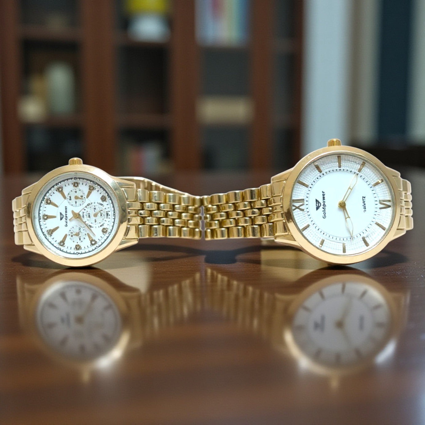 Gold NovaBond Couple Watches