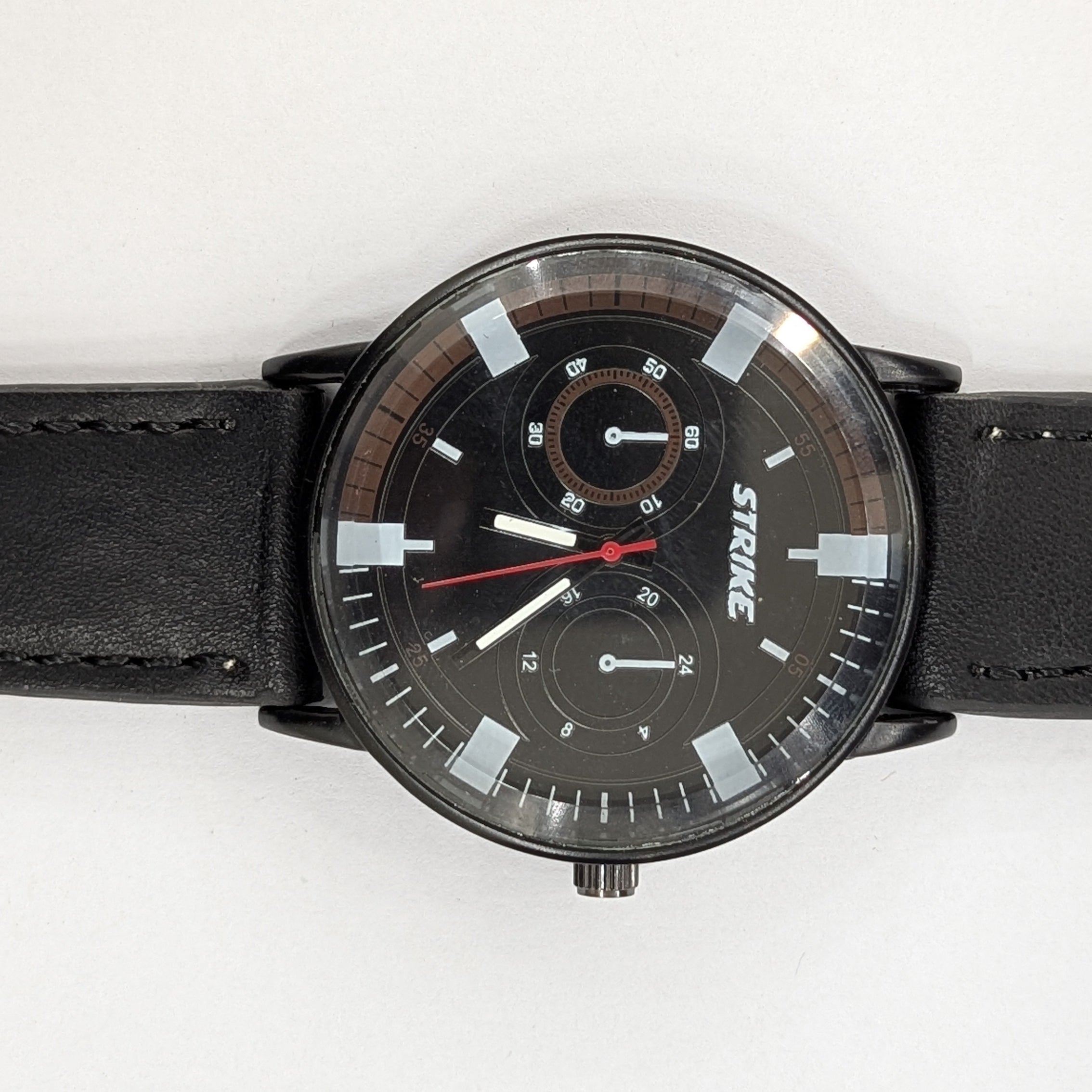 GearLine Dual Strap Black & Brown Men Watch