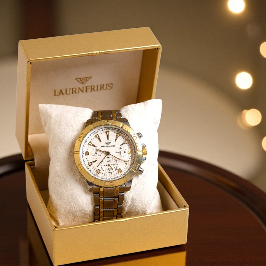 GoldPower Silver Valor Watch – Men’s Edition