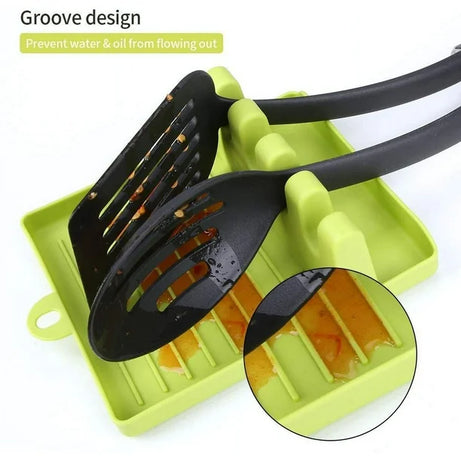 Multi-Use Kitchen Utensil & Pot Lid Holder