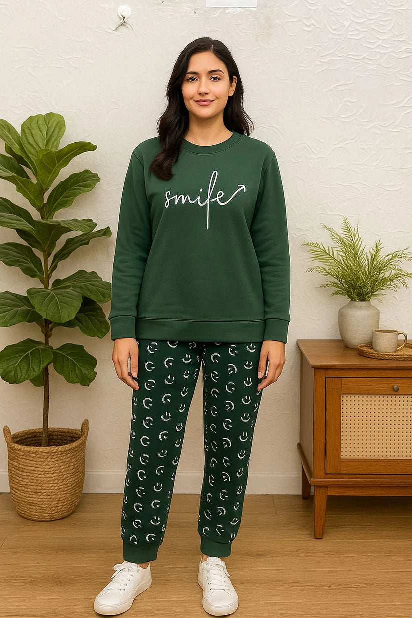 Winter Happy Mood Co-Ord Set Night Suit