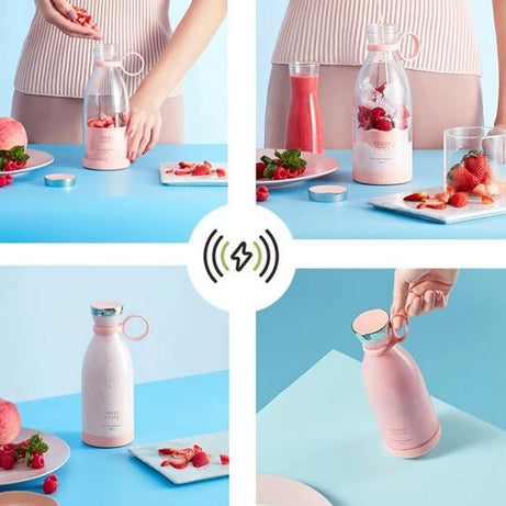 Imported Rechargeable Portable Bottle Blender for Shakes and Smoothies