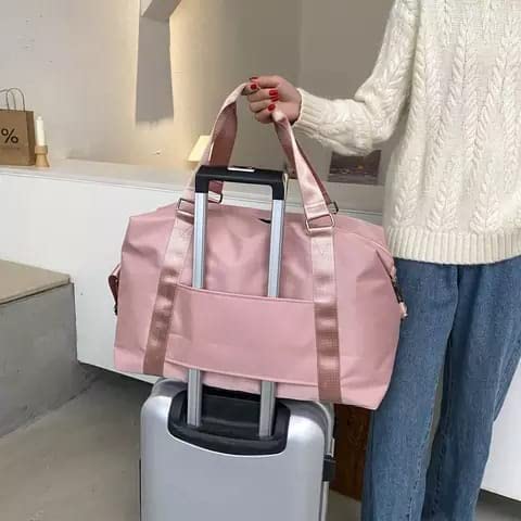 Large Capacity Folding Travel Bag Lightweight Waterproof Carry-on Luggage Bags