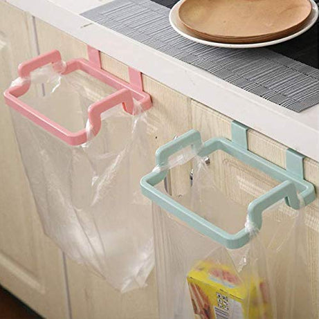 4 Pcs Kitchen Door Back Type Portable Garbage Bag Holder