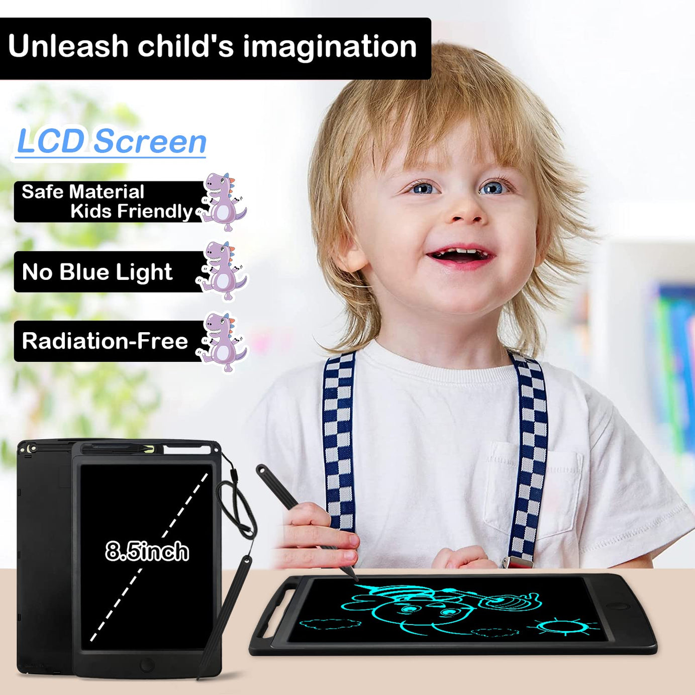 Mega Sale Offer - LCD Graphics Tablet for Kids Writing and Drawing Pad Rs 999