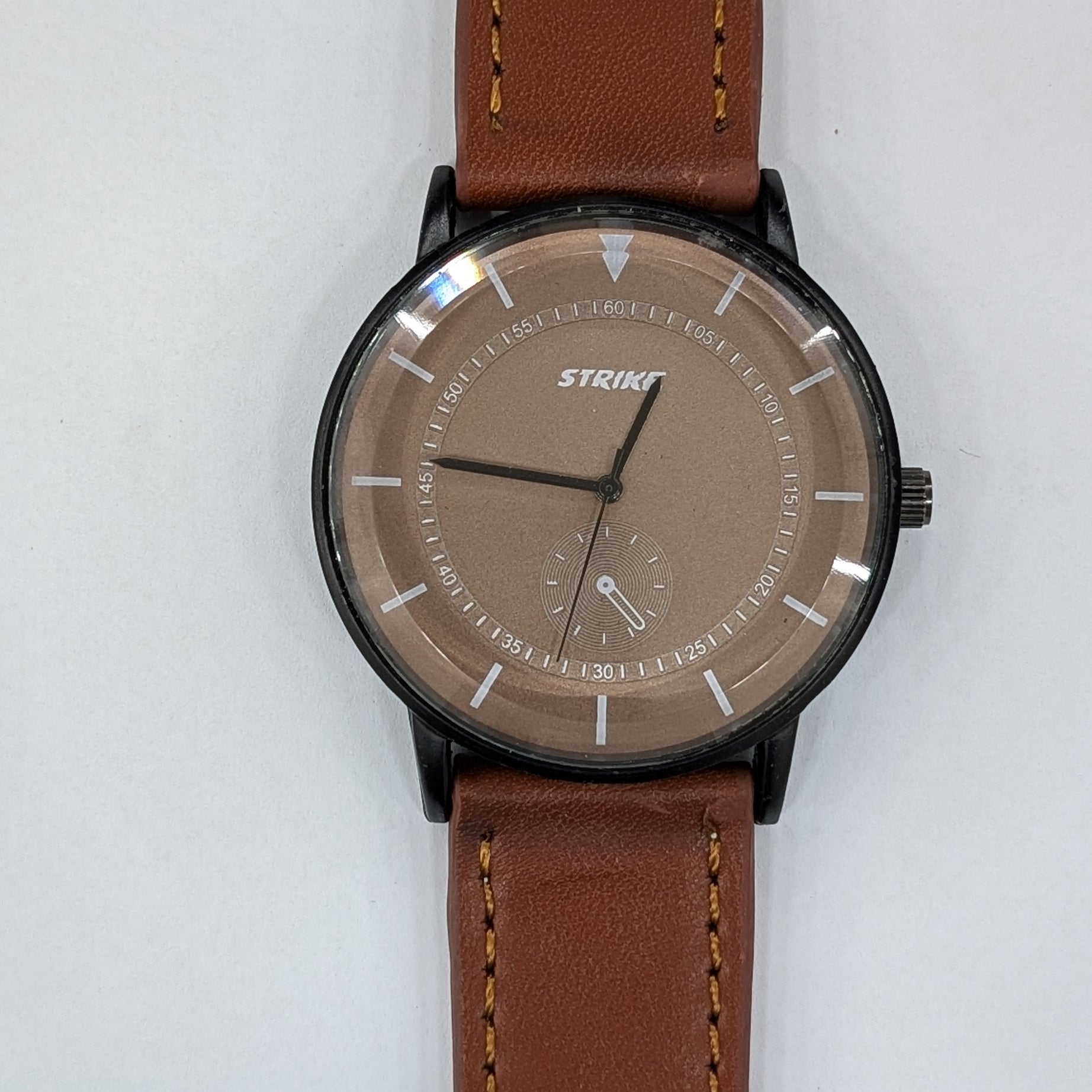 GearLine Dual Strap Deep Brown & Gray Men Watch