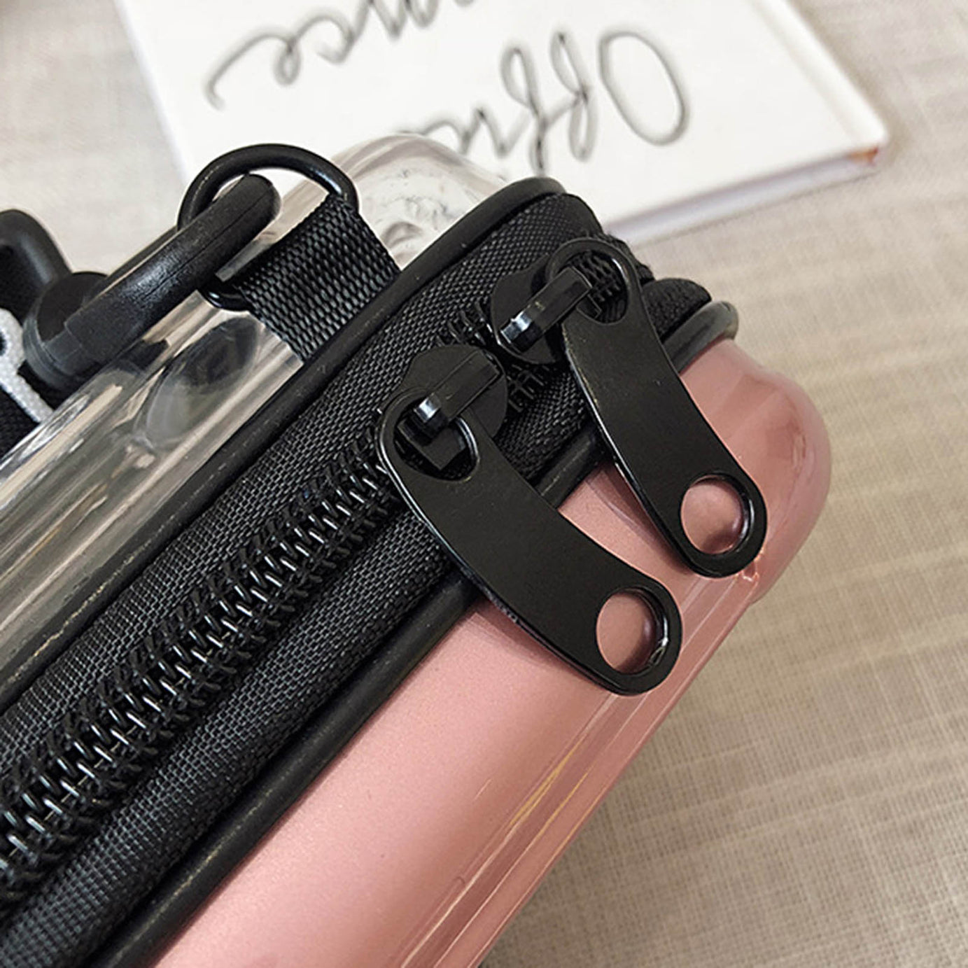 Luxury Hard Suitcase Shape Tote Handbag for Women