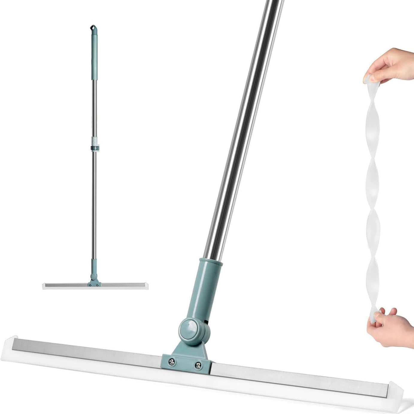 Silicone Magic Broom Floor Wiper