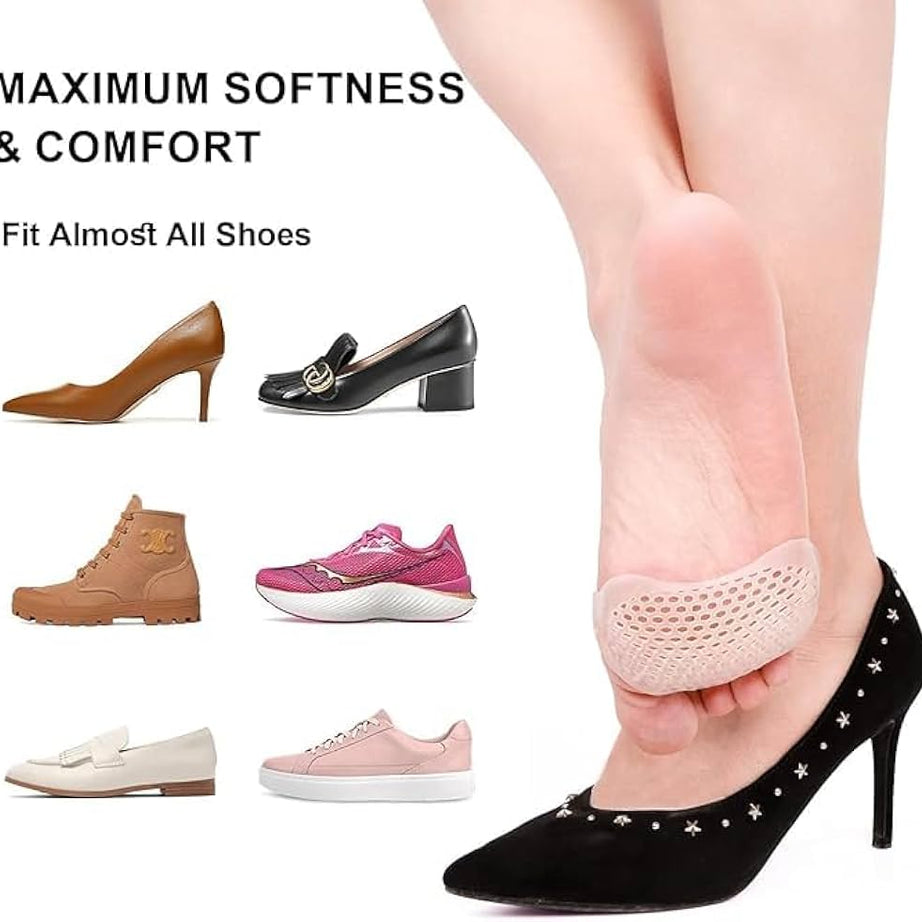 Silicone Soft Forefoot Pads for Women High Heels (1Pair)