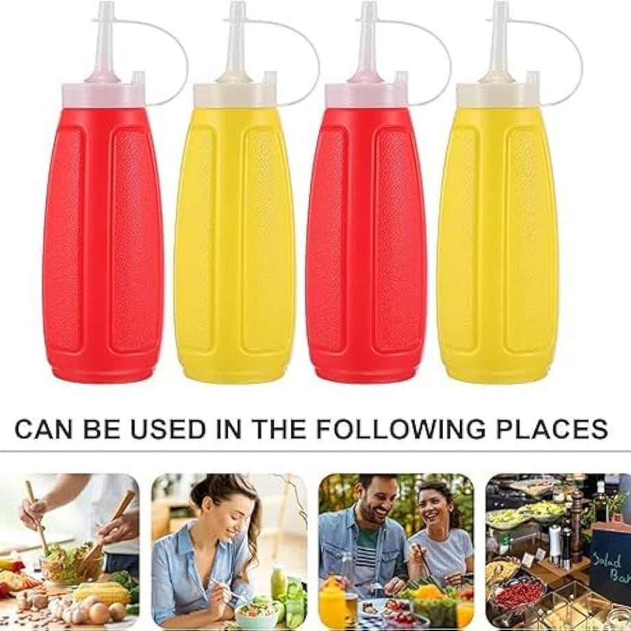 Plastic Ketchup Dressing Bottle (1 Pcs)