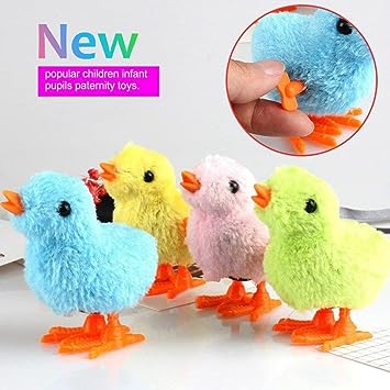 Jumping Chicken Wind-Up Toy – Fun Clockwork Flip Toy for Kids & Gifting