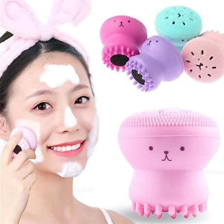 Octopus Shape Silicone Sponge