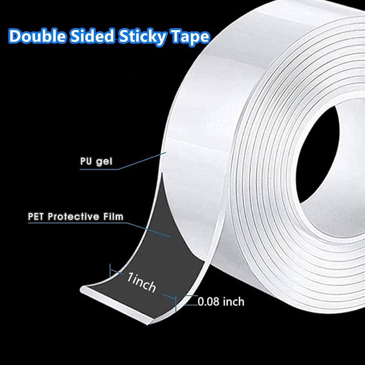 Extra Strong Self Adhesive Double Sided Nano Tape 3M