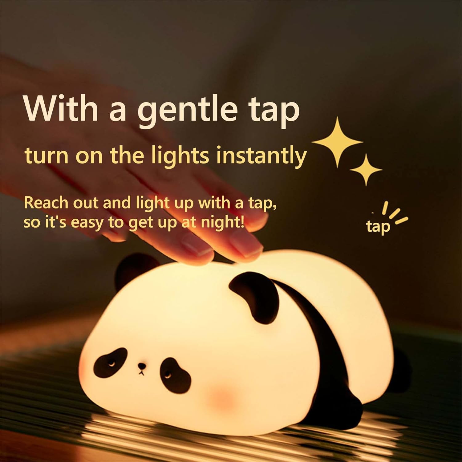 Cute Panda Squishy Animal Night Lamp
