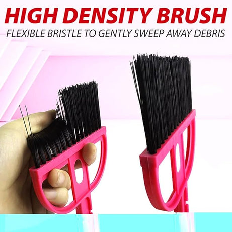 Mini Manual Small Broom and Scoop Combo Desktop Cleaning Kit Dustpan and Brush Set for Home Office Use