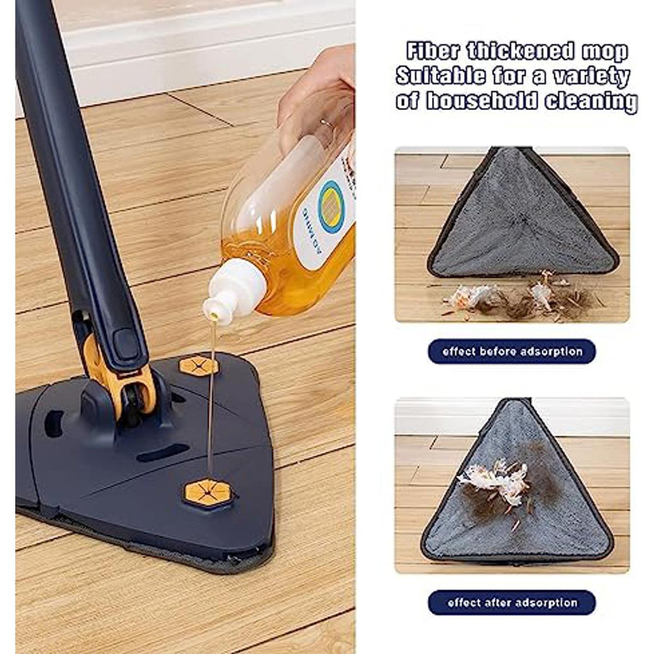 Extended Triangle Mop All 360 cleaning partner