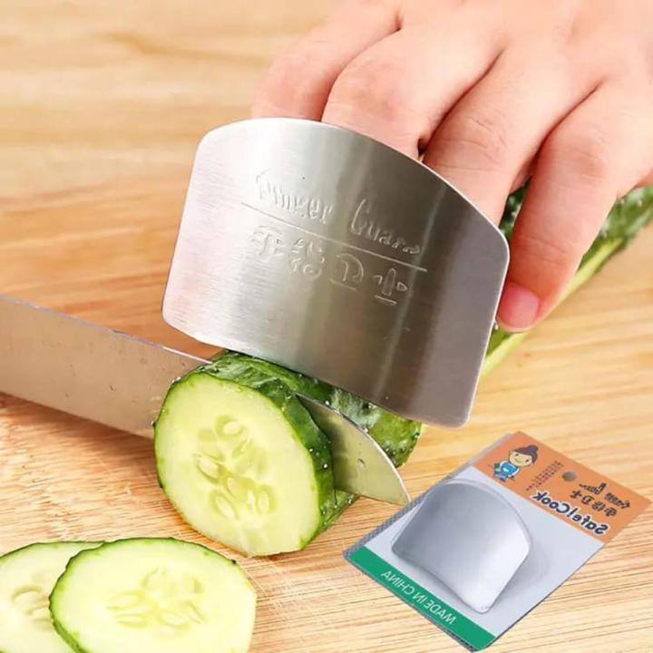 Stainless Steel Finger Protector Knife Shield