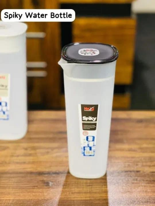 1.2 Liter Plastic Next Spiky Water Bottle For Home and Outdoor Use