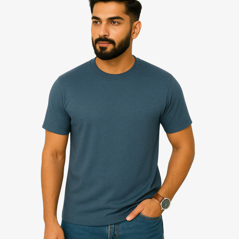 Storm Grey Basic T-Shirt