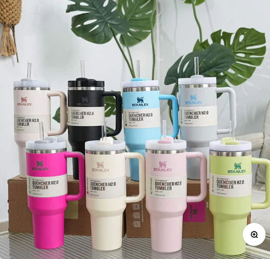 40oz STANLEY Stainless Steel Tumbler – 1200ml Leak-Proof Premium Travel Mug