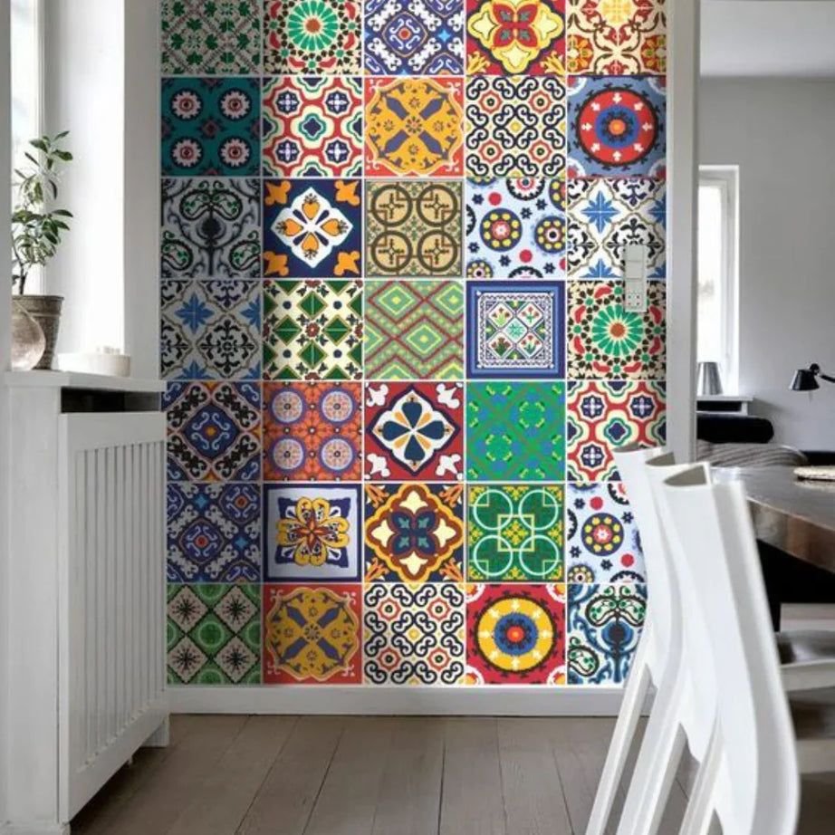 12Pcs Tiles Stickers