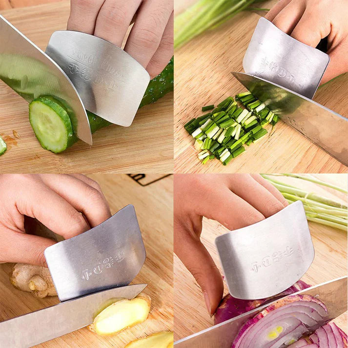 Stainless Steel Finger Protector Knife Shield