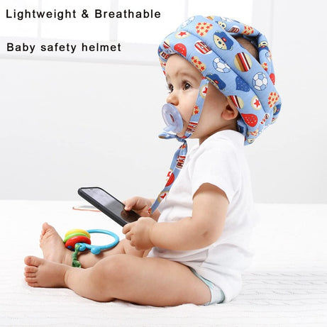 Baby Head Protector Infant Protective Harnesses Cap Adjustable Baby Helmet For Crawling Walking Rs 699