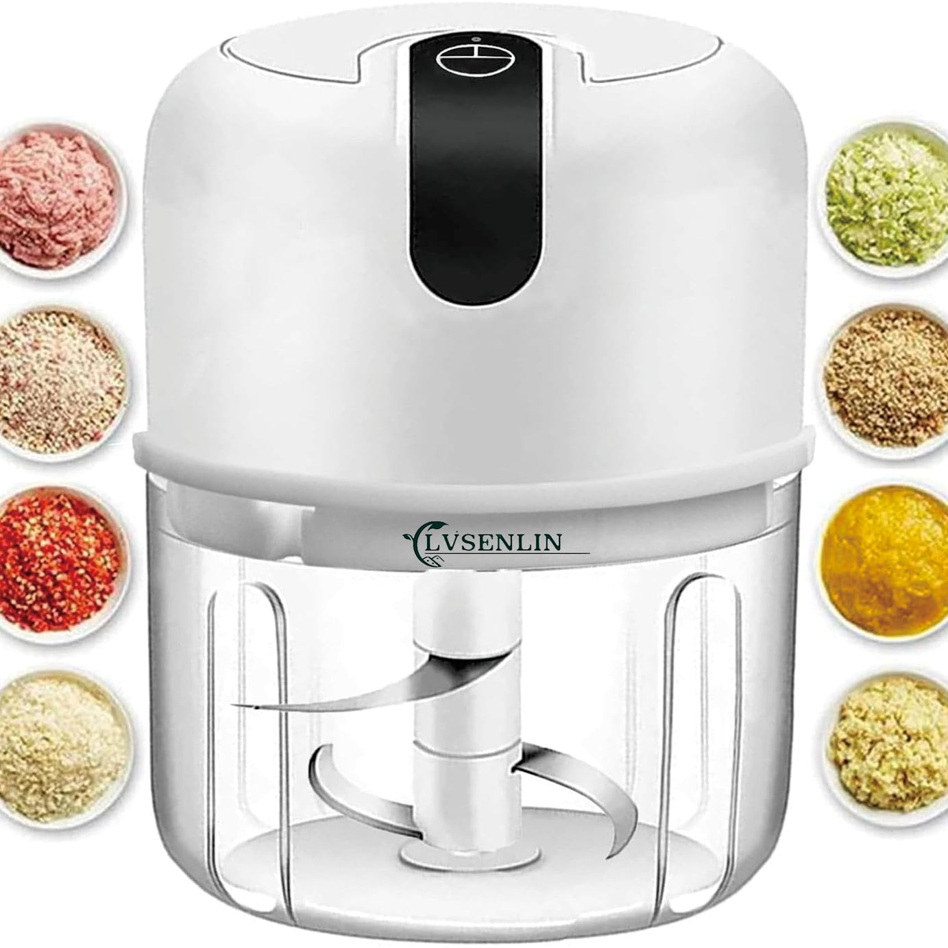 Portable Rechargeable Mini USB Food Processor Chopper