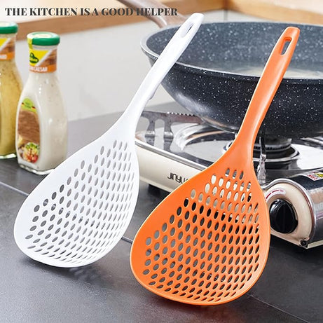 Food Noodle Strainer Scoop with Long Handle For Pasta Vegetable Fruits Cooking & Straining