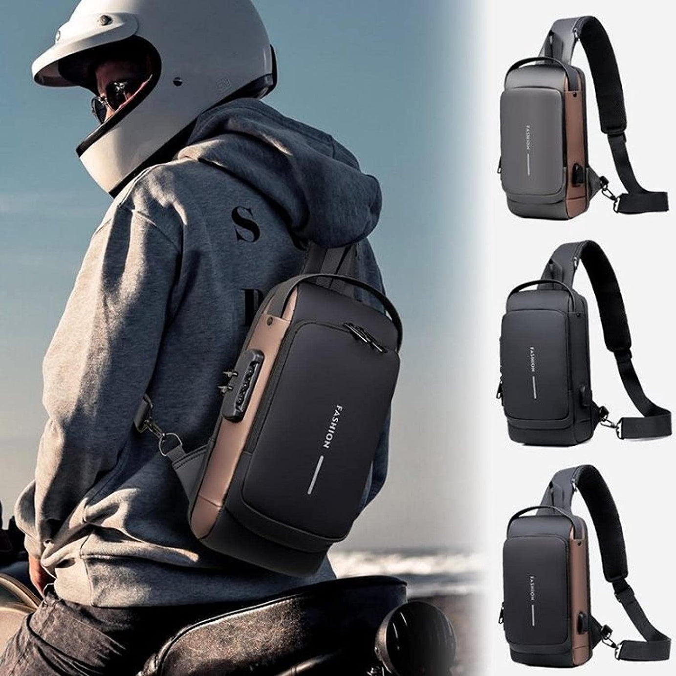 Fashion Travel Crossbody Anti-Theft Sling Bag