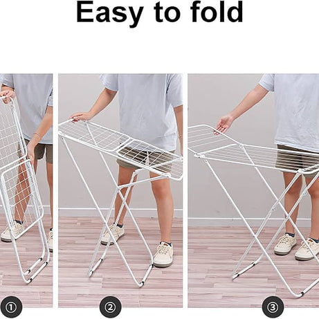 Folding Clothes Horse Dryer Hangers For Clothes Home Accessories