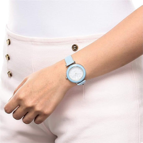 Interchangeable Ladies Watch Set Bands With 2 Watches and 21 Straps for Use in Every Occasion