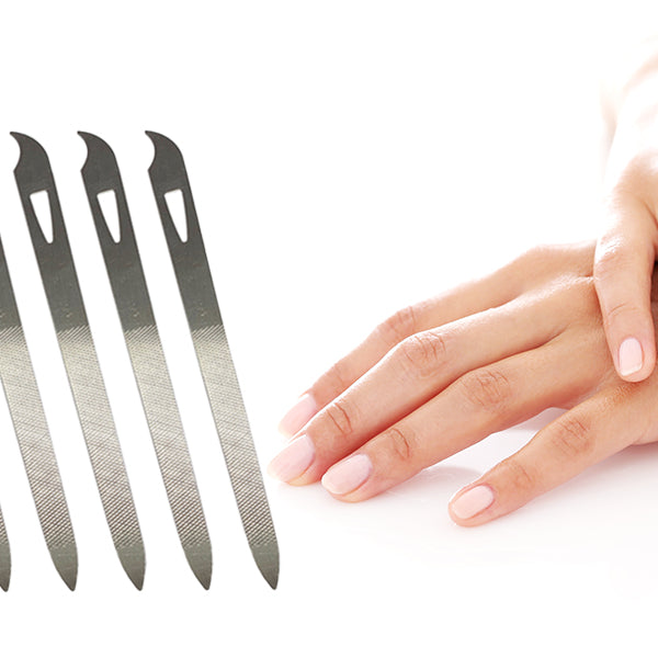 Stainless Steel 3 in 1 Nail Buffer File